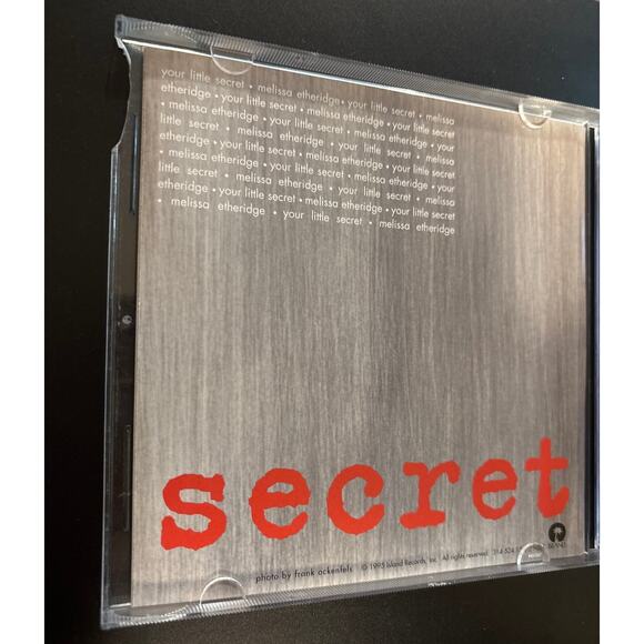 Melissa Etheridge – Your Little Secret CD (1995 Island Records) Used - Picture 4 of 4